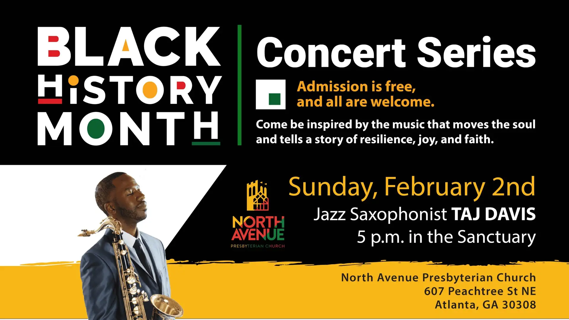 black History concert series feb 2