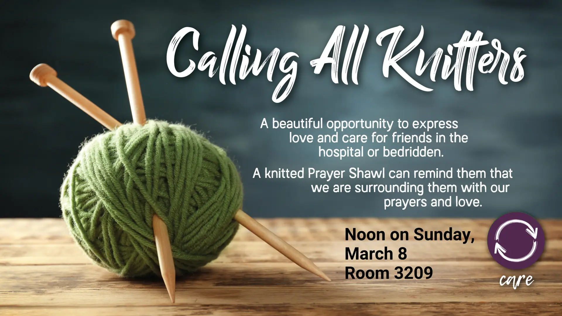 calling all knitters March